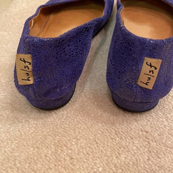 French Sole Zeppa Flat Size 7 - Picture 6 of 6